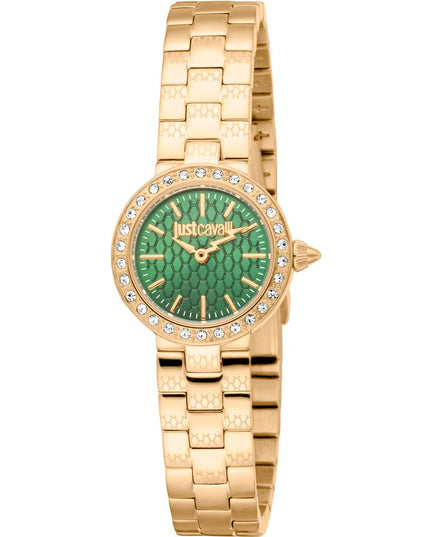 Just Cavalli Yellow Stainless Steel Dress Watch