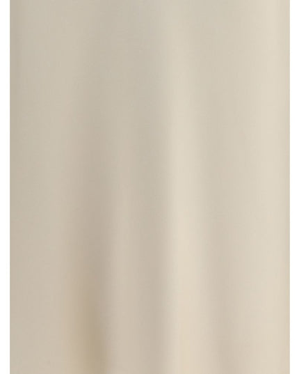 Brunello Cucinelli Cream Acetate Midi Skirt