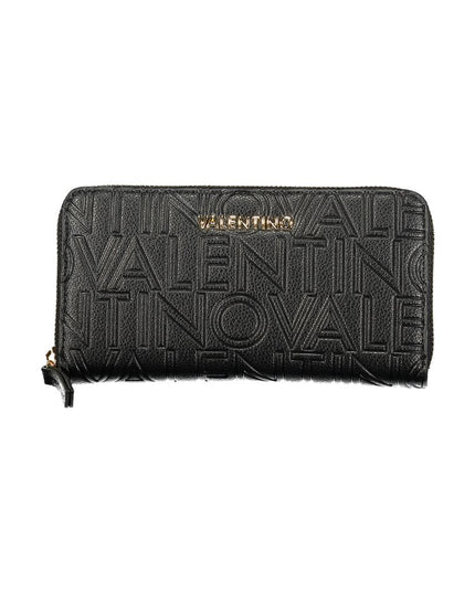 Mario Valentino Black Polyethylene Wallet