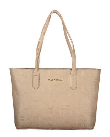 Mario Valentino Brown Polyethylene Handbag