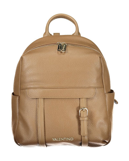 Mario Valentino Brown Polyethylene Backpack