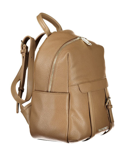 Mario Valentino Brown Polyethylene Backpack