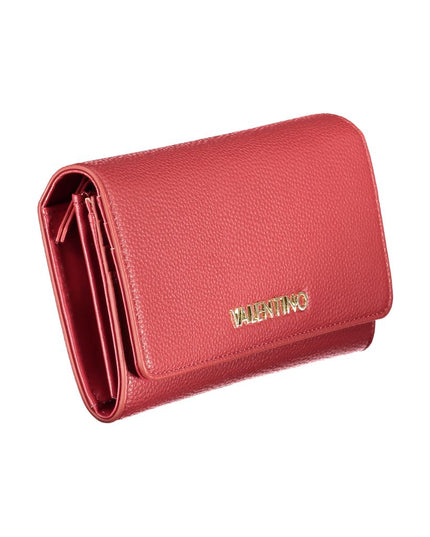 Mario Valentino Red Polyethylene Wallet