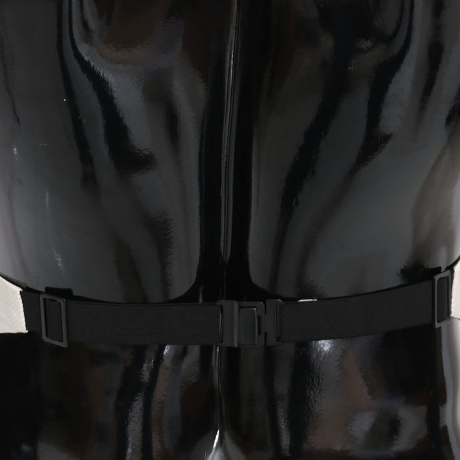 Dolce & Gabbana White Men Waist Belt 100% Silk Cummerbund