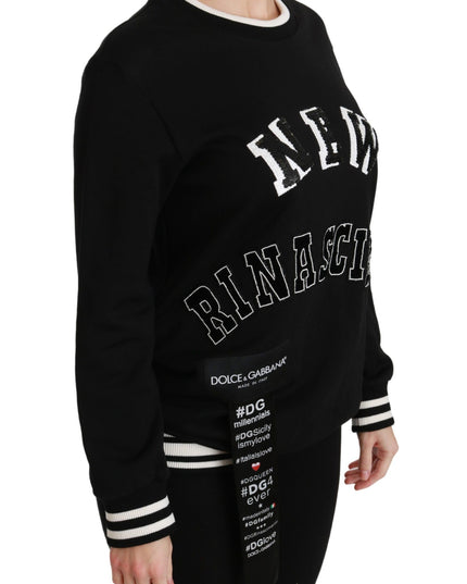 Dolce & Gabbana Black Rinascimento #DGmillennials Sweater