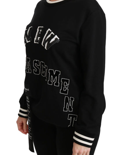 Dolce & Gabbana Black Rinascimento #DGmillennials Sweater