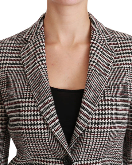 Dolce & Gabbana Multicolor Trench Knee Long Jacket Coat