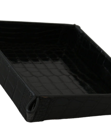 Dolce & Gabbana Plate Key Wallet Phone Card Money Patterned Skin Tray