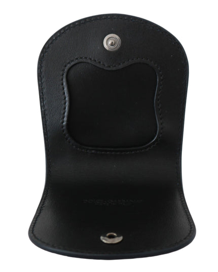 Dolce & Gabbana Blue Exotic Skins Condom Case Holder Pocket