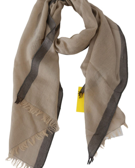 Costume National Beige Women Cotton Shawl  Scarf