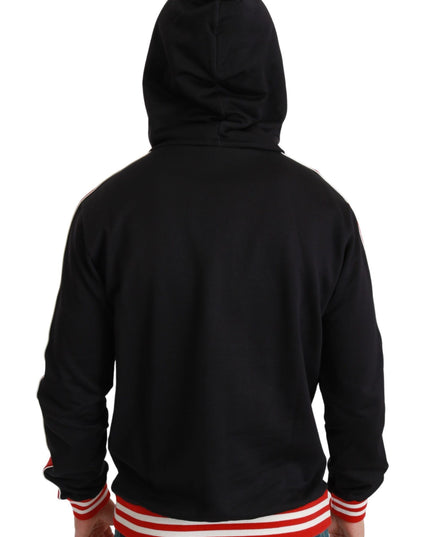 Dolce & Gabbana Black Pig of the Year Hooded Sweater
