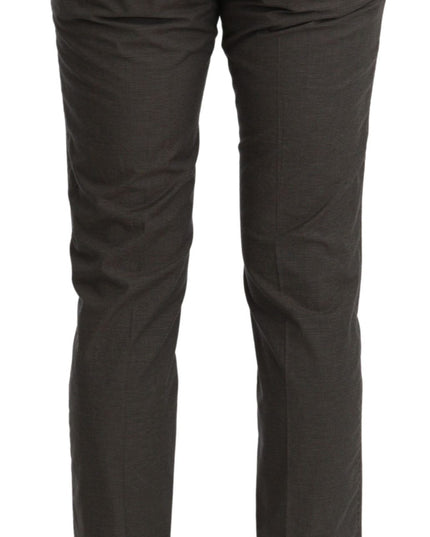 Dolce & Gabbana Brown Casual Mens Trouser 100% Cotton Pants