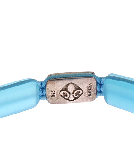 Nialaya CZ Opal 925 Silver Bracelet