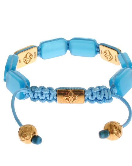 Nialaya CZ Opal 18K Gold 925 Bracelet