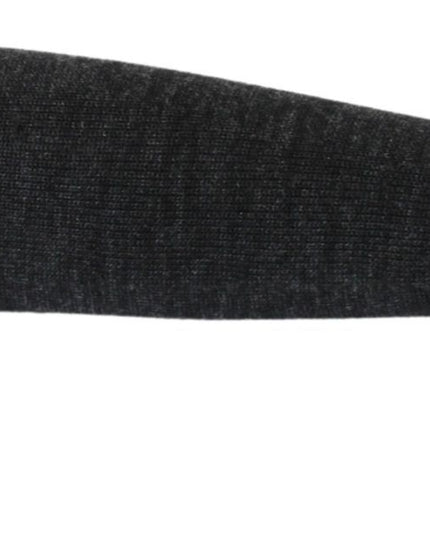 Dolce & Gabbana Gray #DGLovesLondon Embroidered Virgin Wool Gloves