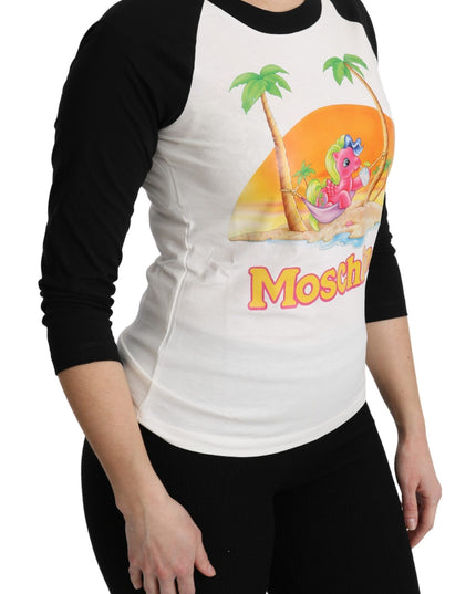 Moschino White Cotton T-shirt My Little Pony Top Tshirt