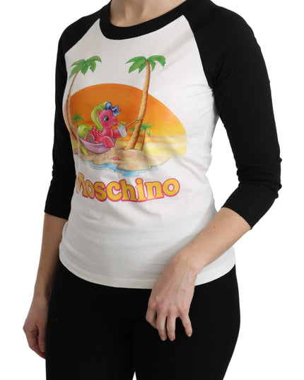 Moschino White Cotton T-shirt My Little Pony Top Tshirt