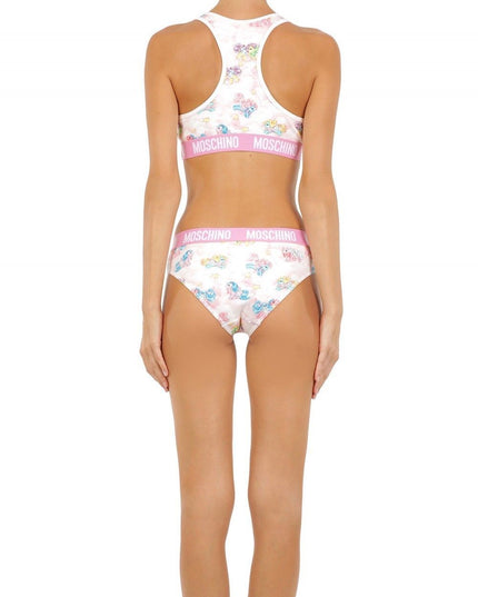Moschino White Two-Piece Sleepwear My Little Pony Bikini