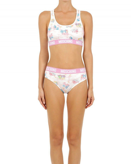 Moschino White Two-Piece Sleepwear My Little Pony Bikini