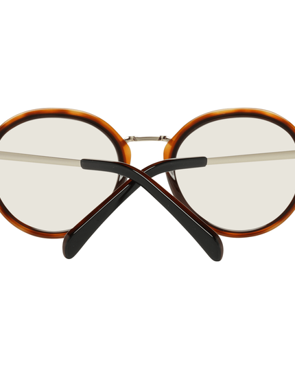 Emilio Pucci Black Metal & Plastic Sunglasses