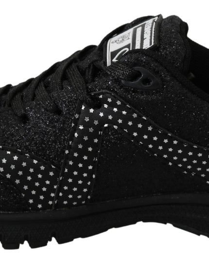 Philipp Plein Black Running Jasmines Sneakers Shoes