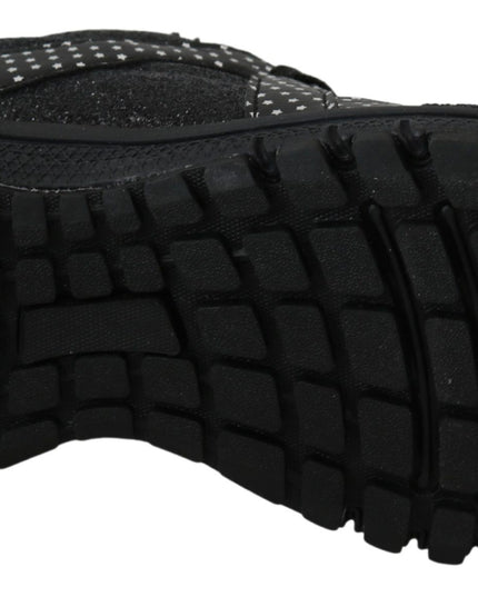 Philipp Plein Black Running Jasmines Sneakers Shoes