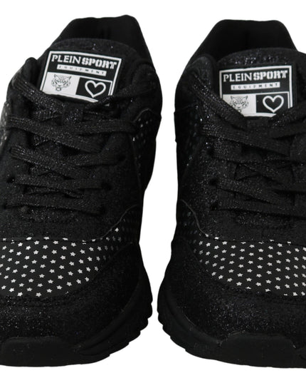 Philipp Plein Black Running Jasmines Sneakers Shoes