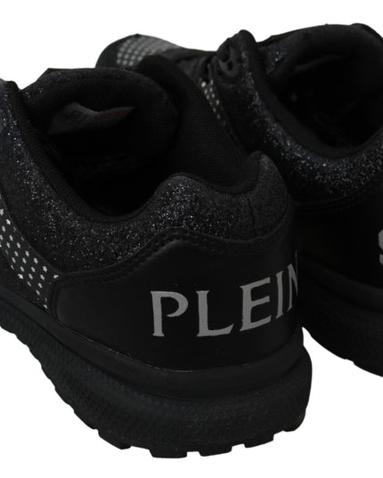 Philipp Plein Black Running Jasmines Sneakers Shoes