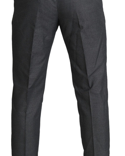 Dolce & Gabbana Gray Formal Dress Trouser Slim Fit Pants