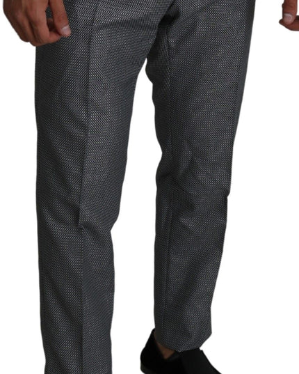 Dolce & Gabbana Gray Formal Dress Trouser Slim Fit Pants