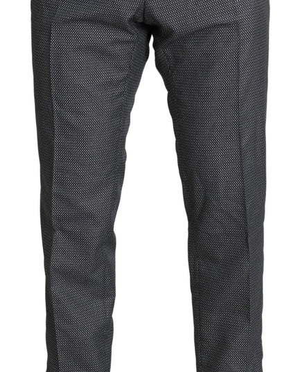 Dolce & Gabbana Gray Formal Dress Trouser Slim Fit Pants