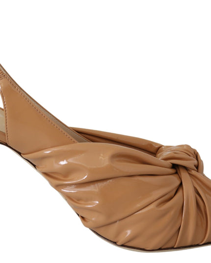 Jimmy Choo Elegant Pointed Toe Leather Pumps