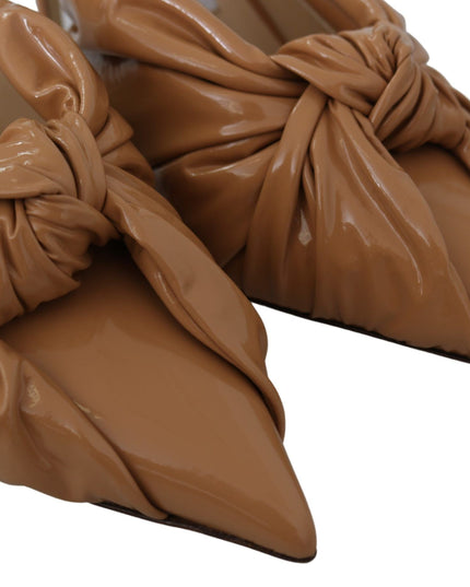 Jimmy Choo Elegant Pointed Toe Leather Pumps