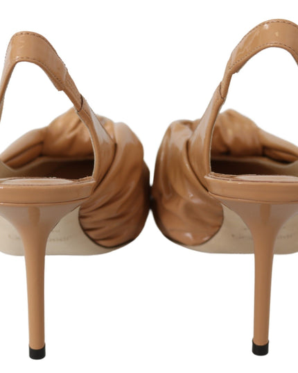 Jimmy Choo Elegant Pointed Toe Leather Pumps