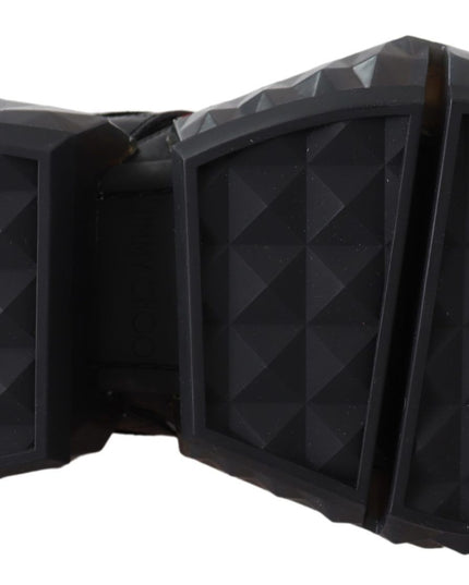 Jimmy Choo Electric Elegance Leather Mesh Sneakers