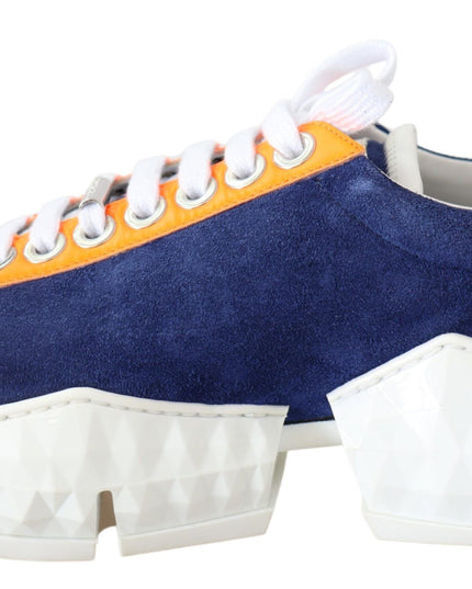 Jimmy Choo Electric Elegance Leather Mix Sneakers