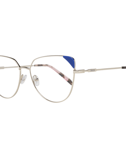 Emilio Pucci Gold Metal & Plastic Glasses (Frames)