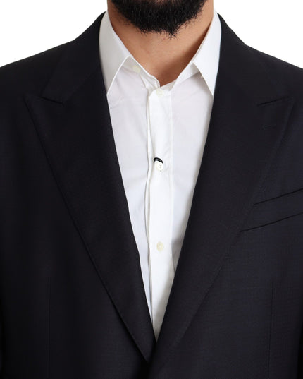 Dolce & Gabbana Black Wool Single Breasted NAPOLI Blazer