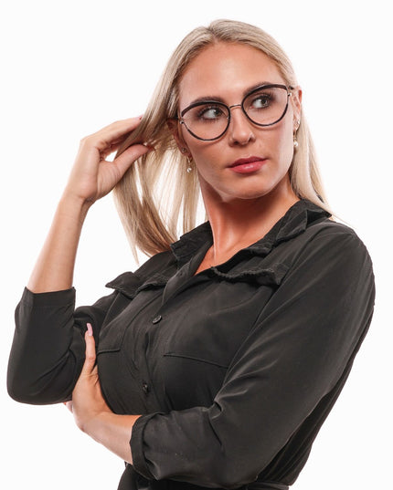 Emilio Pucci Black Metal & Plastic Glasses (Frames)