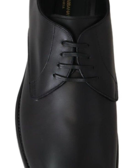 Dolce & Gabbana Black Leather SARTORIA Hand Made Shoes