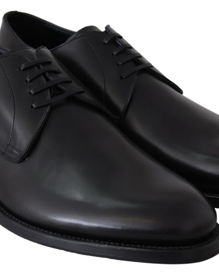 Dolce & Gabbana Black Leather SARTORIA Hand Made Shoes