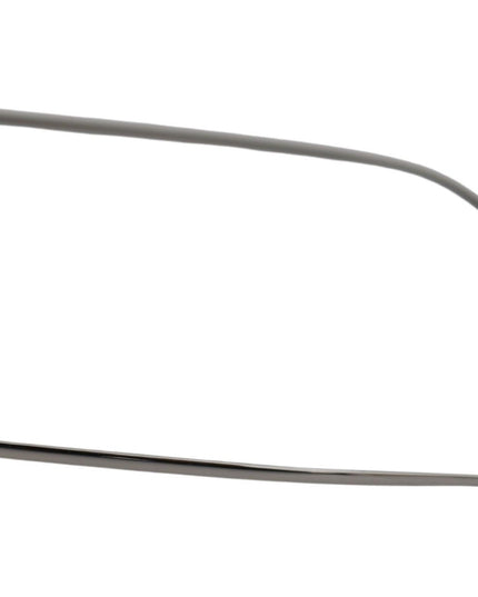 Dolce & Gabbana Silver Plated Round Gray Le nses Women Sunglasses
