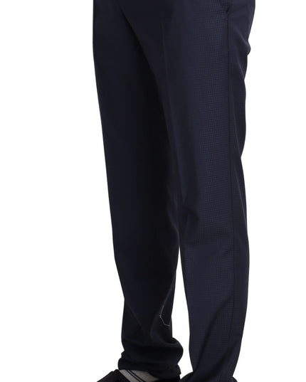 Dolce & Gabbana Navy Blue Dress Formal Men Trouser Pants