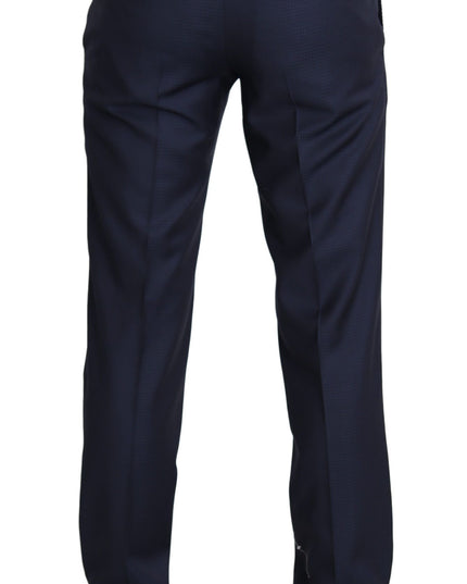 Dolce & Gabbana Navy Blue Dress Formal Men Trouser Pants