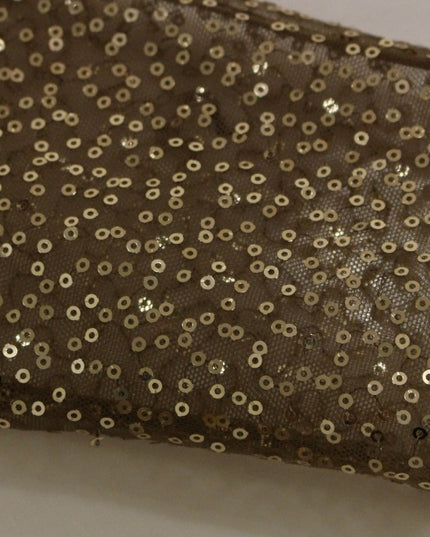 Lanre Da Silva Ajayi GOLD Long Lace Maxi Crystal Dress