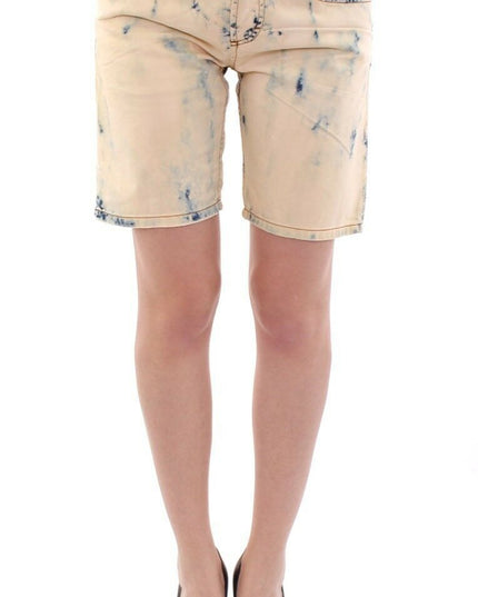 Dolce & Gabbana Blue Cotton Washed Jeans Shorts Pants