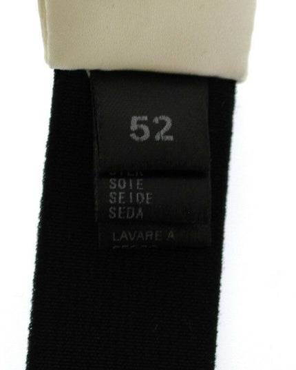 Dolce & Gabbana White Waist Silk Cummerbund Belt