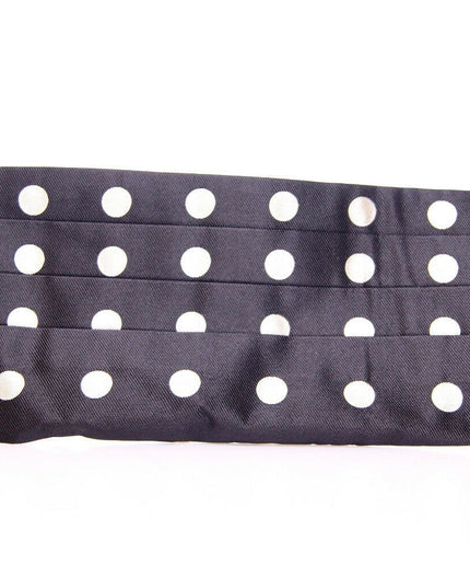 Dolce & Gabbana Black Waist Smoking Tuxedo Cummerbund Belt