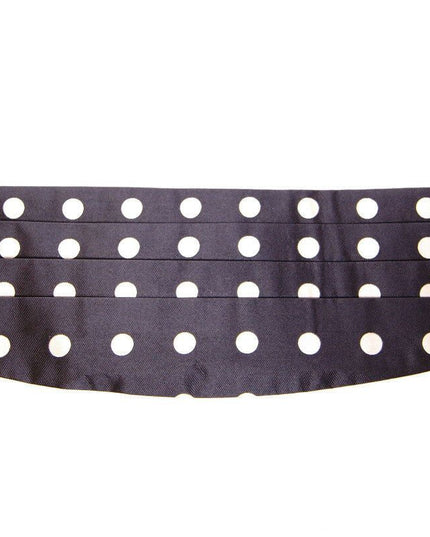 Dolce & Gabbana Black Waist Smoking Tuxedo Cummerbund Belt