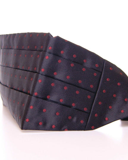 Dolce & Gabbana Black Waist Tuxedo Smoking Belt Cummerbund